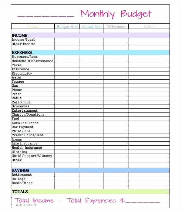 Excel Line Item Budget Template New Pretty Line Item Bud Template Project Bud