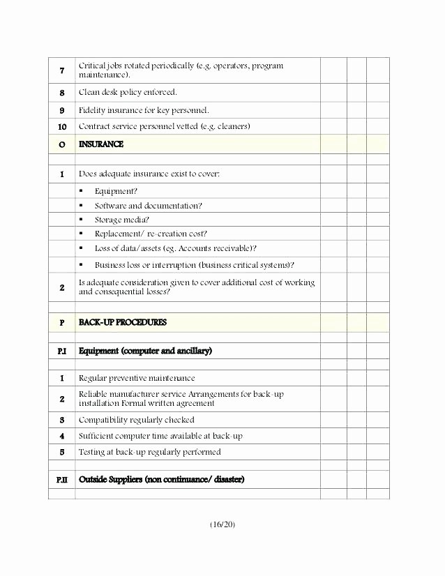 Excel Quality Control Checklist Template Awesome Supplier Audit Checklist Template Process Manufacturing