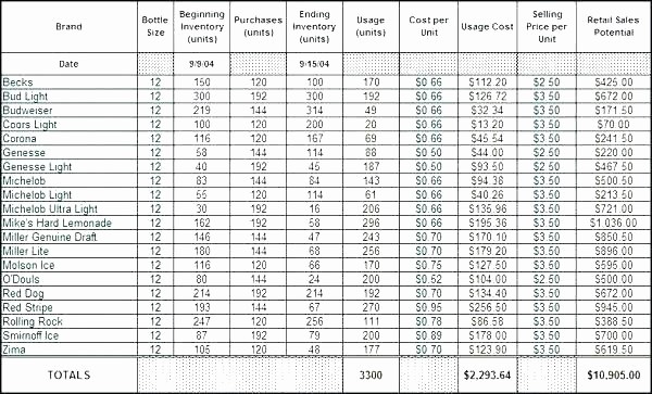 Excel Sheet for Inventory Control Lovely Inventory Control Excel Sample Inventory Sheets Excel