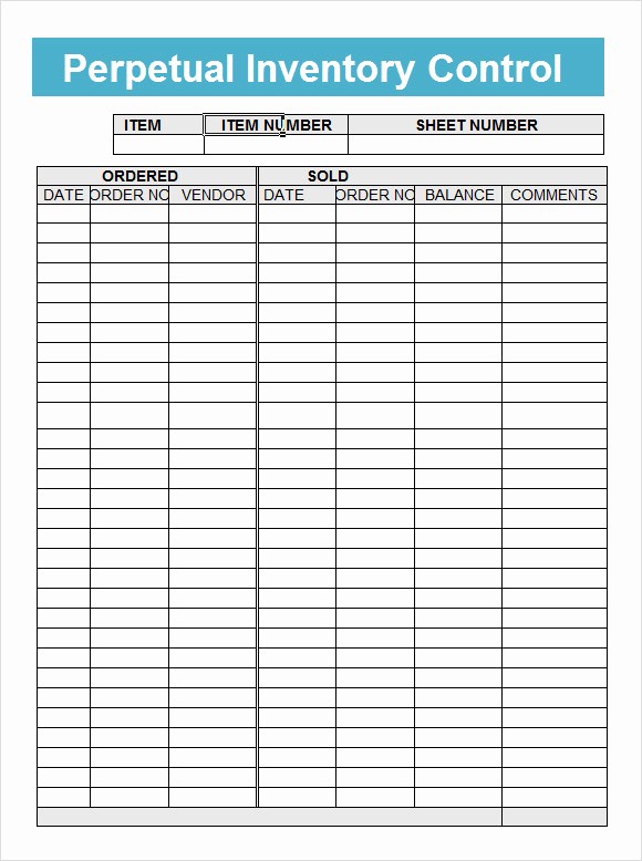 Excel Sheet for Inventory Control Lovely Inventory Tracking Template 6 Download Free Documents