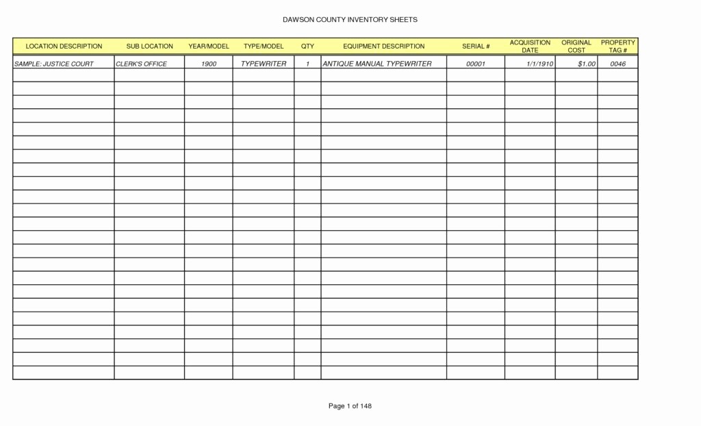 Excel Sheet for Inventory Control Luxury Inventory Control Spreadsheet Template Free Inventory