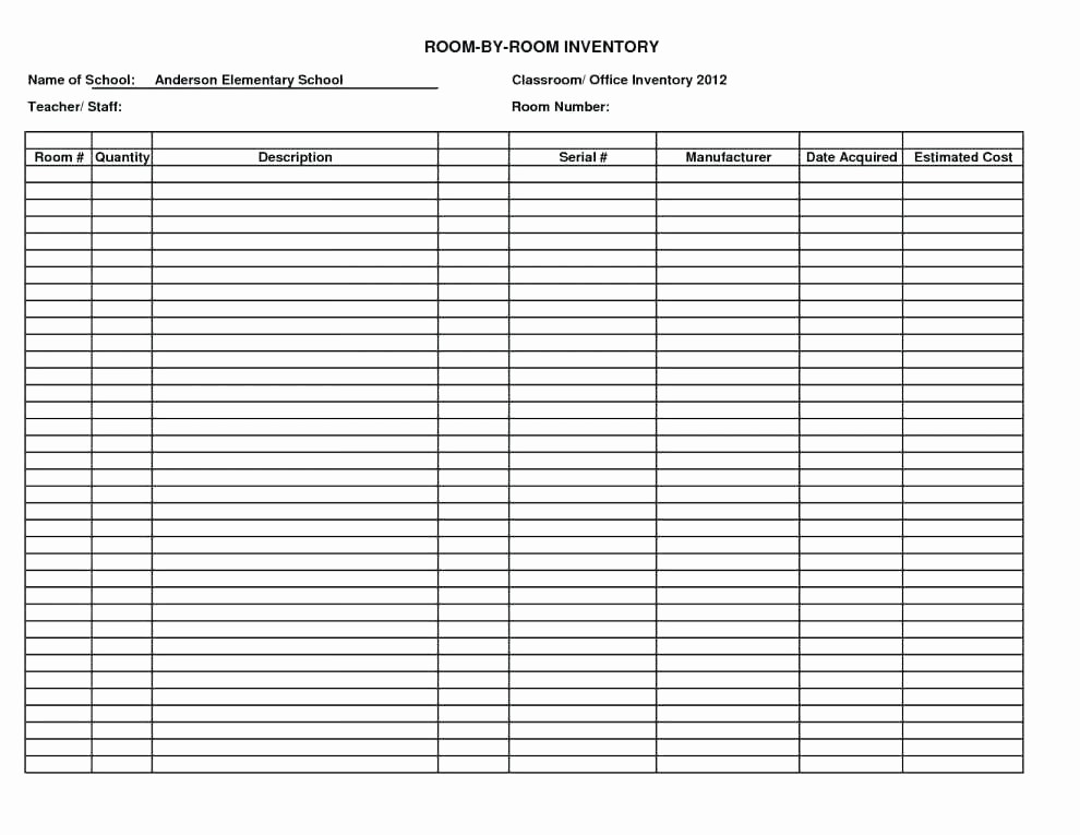 Excel Sheet for Inventory Control New Inventory Control Excel – Supermercadinhoub