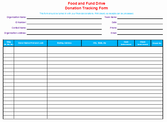 Excel Spreadsheet for Church Contributions Fresh Donation Tracking Template Bud Templates
