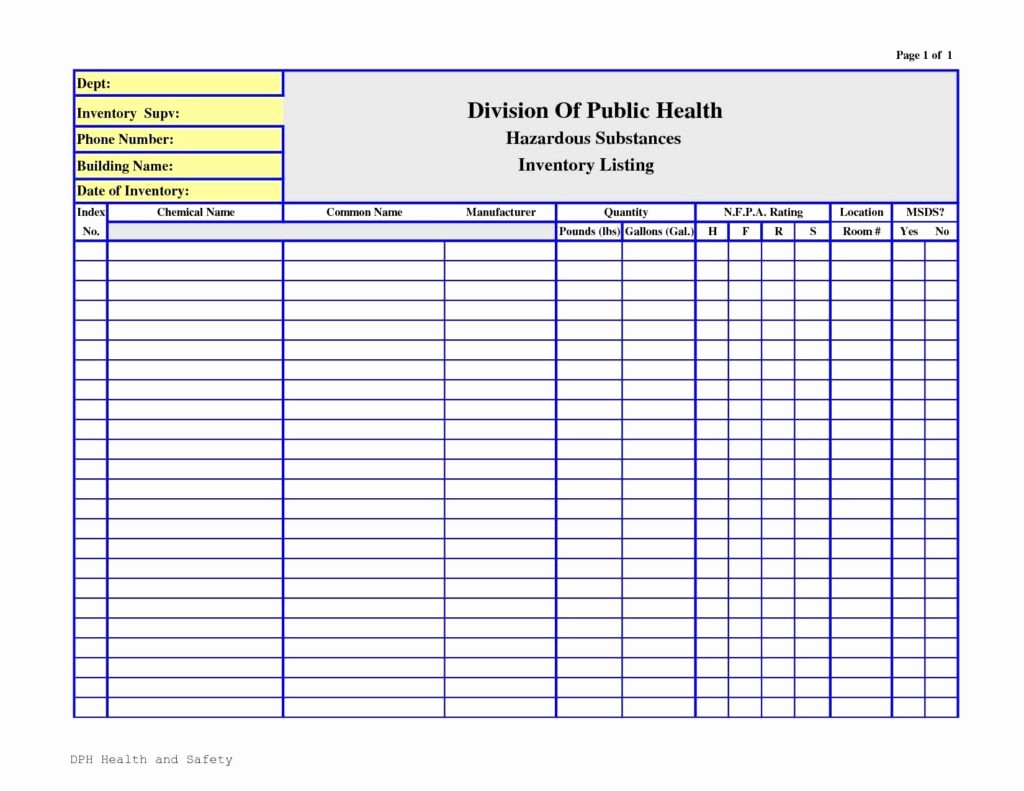 Excel Spreadsheet Templates for Inventory Awesome Free Excel Inventory Management Template and Chemical