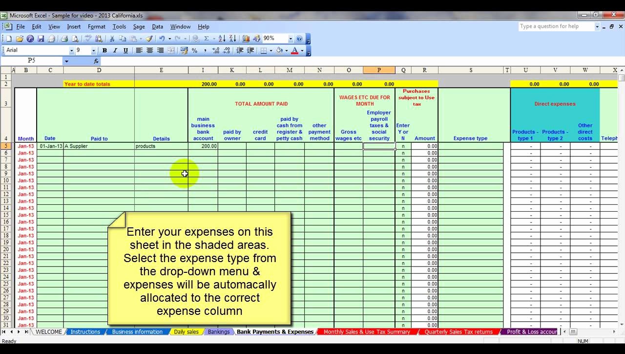 Excel Spreadsheets for Small Business Fresh Setting Up Excel Spreadsheet for Small Business