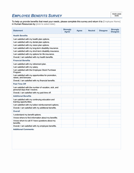 Excel Survey Template Free Download Elegant Free Printable Survey Template