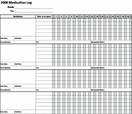 Excel Template for Medication Schedule Unique Templates Medication Administration Record Template Excel