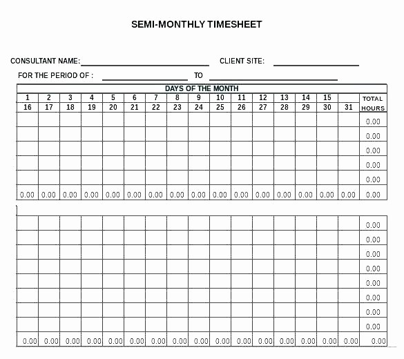 Excel Time Card Template Free Awesome Timesheet Template Free Download Month Excel Timecard