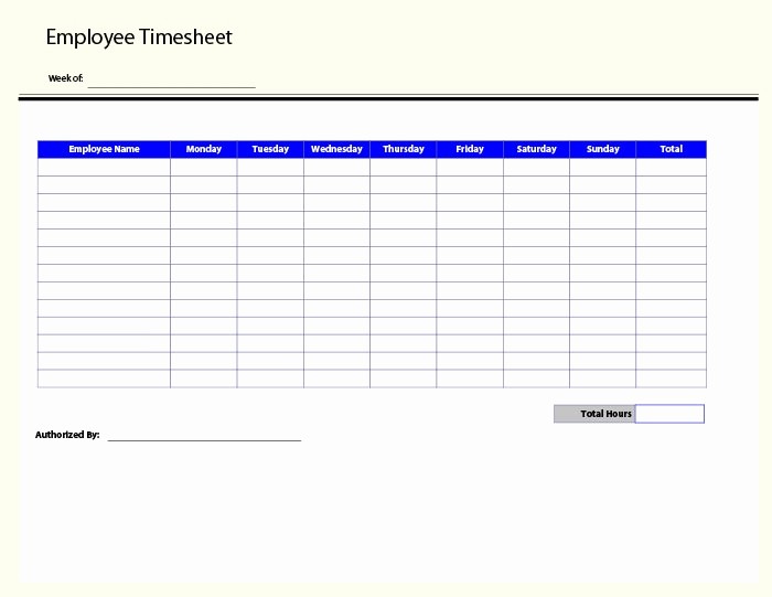 Excel Timesheet for Multiple Employees Lovely 60 Sample Timesheet Templates Pdf Doc Excel