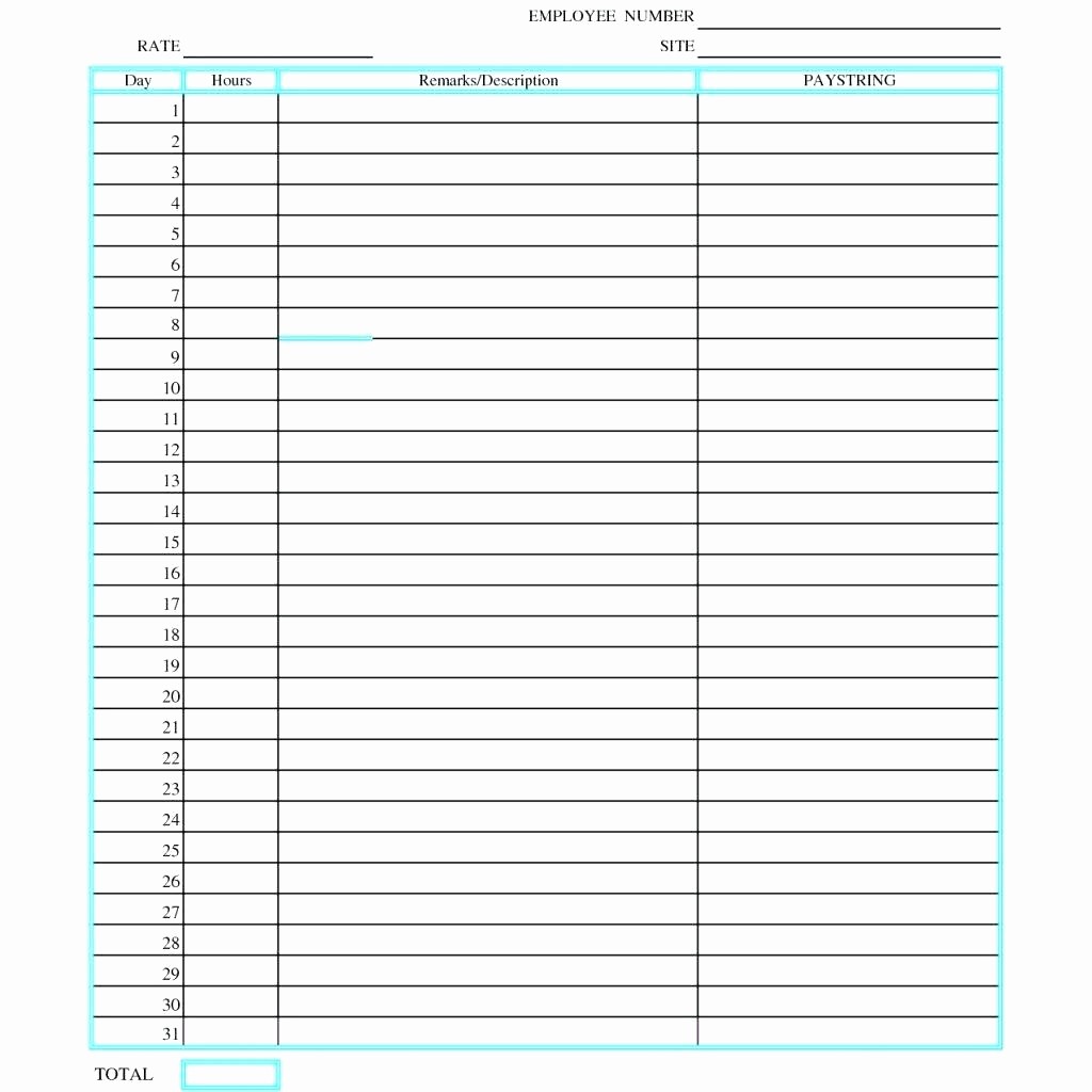 Excel Timesheet for Multiple Employees Unique Template Timesheet Template