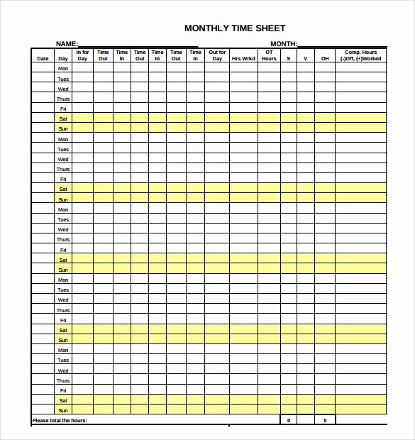 Excel Timesheet Template Multiple Employees Unique Free Excel Timesheet Template Multiple Employees