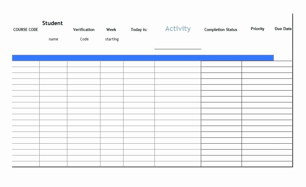 Excel to Do List Template Lovely Printable Daily Checklist Template Task to Do List