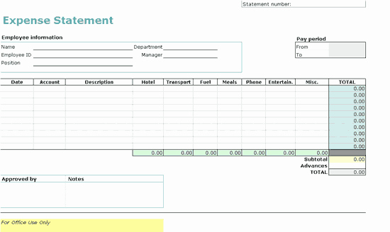Excel Travel Expense Report Template Inspirational Download Travel Expense Report