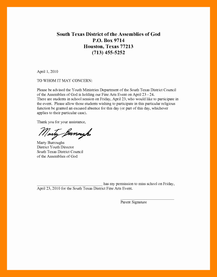 Sample Letter Of Excuse Letter From School   Excused Absence Letter For School Fresh School Absence Excuse Letter Sample Examples Note Absent Of Excused Absence Letter For School 