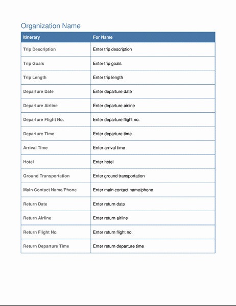 50-executive-assistant-travel-itinerary-template