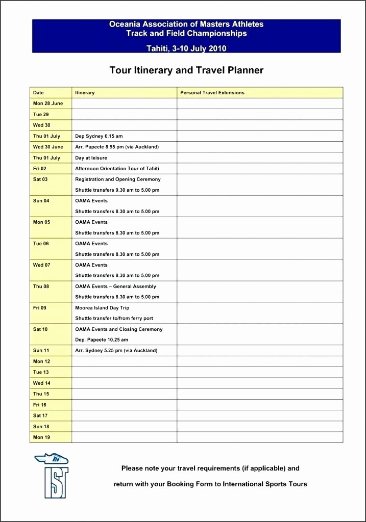 Executive assistant Travel Itinerary Template Lovely 90 Executive Travel Itinerary Template Travel Itinerary