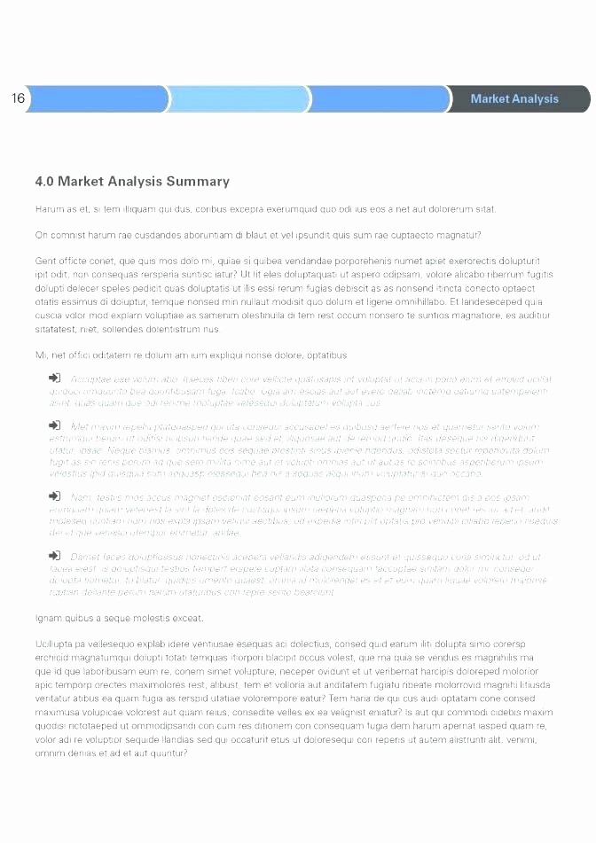 Executive Summary Financial Report Template Lovely Business Continuity Plan Summary – Blogopoly