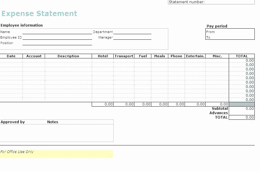 Expense Report Template for Numbers Inspirational Expense Account Template – Voipersracing