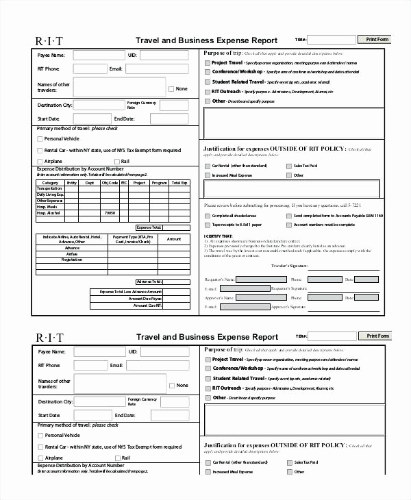 Expense Report Template for Numbers Inspirational Expense Report Template – Puebladigital