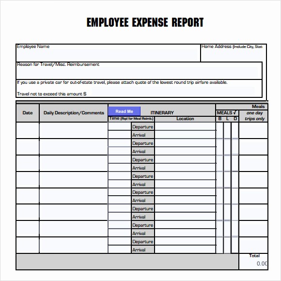 Expense Report Template for Numbers Luxury 9 Expense Report Sample – Free Examples &amp; format