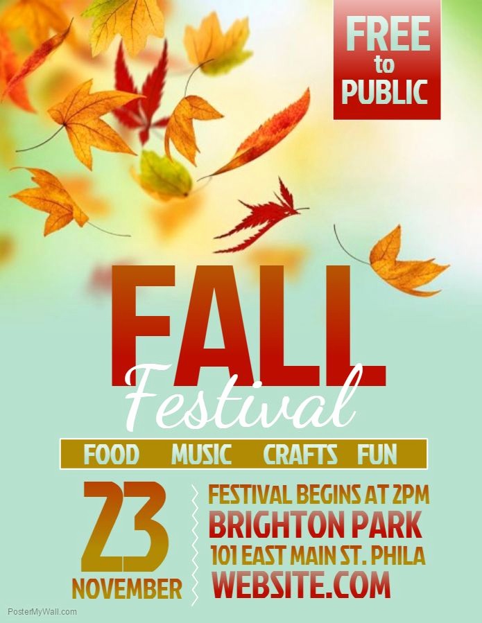 Fall event Flyer Template Free Unique Best 25 Flyer Template Ideas On Pinterest
