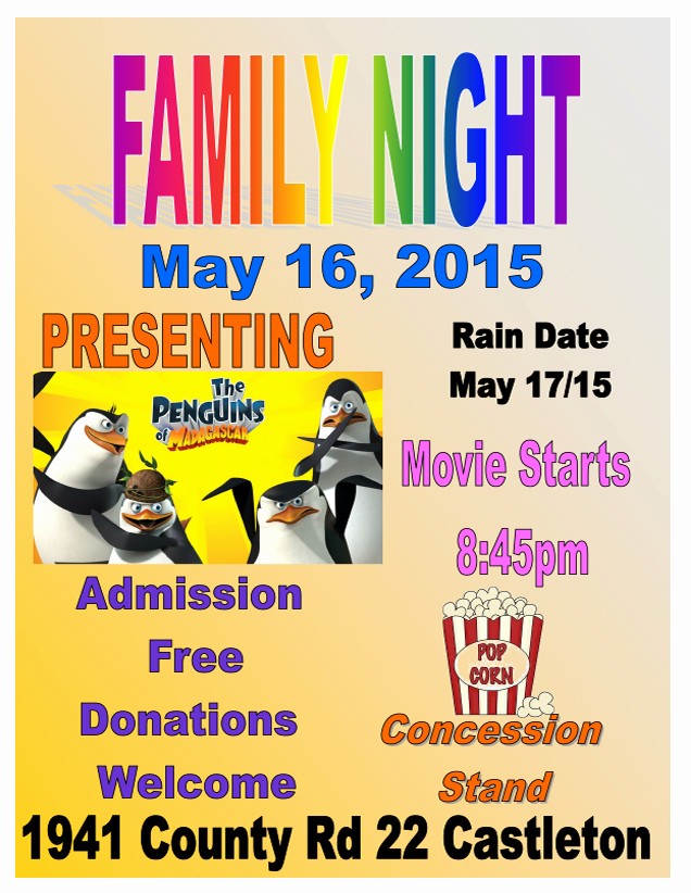 Family Fun Night Flyer Template Awesome Family Night Flyer Yourweek 7cd285eca25e