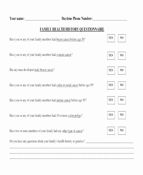 Family Health History form Template Best Of Family Medical History forms Free Health Example