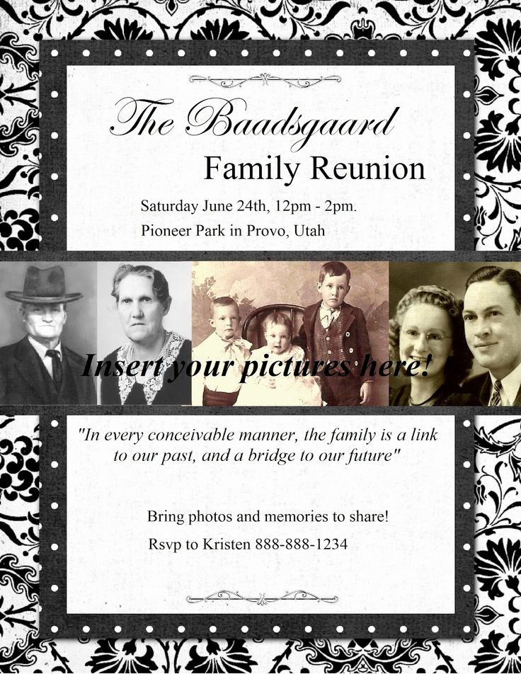 Family Reunion Newsletter Templates Free Best Of 10 Best Family Reunion Newsletter Images On Pinterest