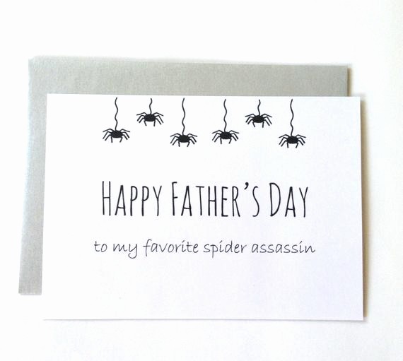 Fathers Day Card From Daughters Awesome Father S Day Card Funny Card From Daughter to by