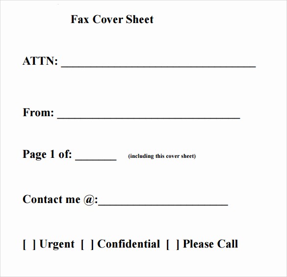 Fax Cover Sheet Download Free Beautiful Download Fax Cover Sheet Templates Pdf Printable