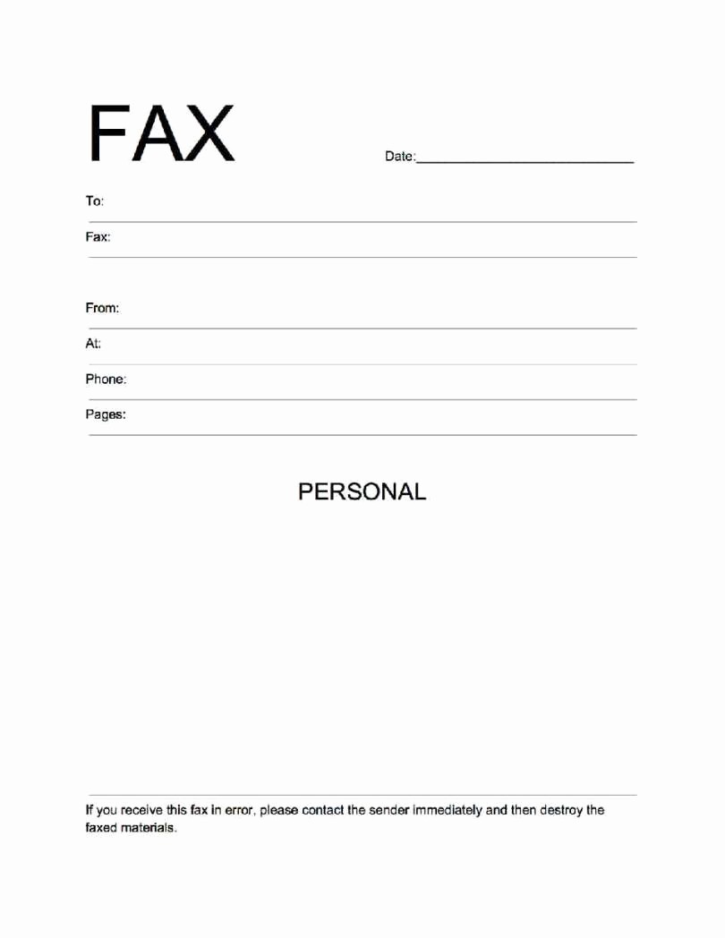 Fax Cover Sheet Download Free Best Of Free Fax Cover Sheet Template Download