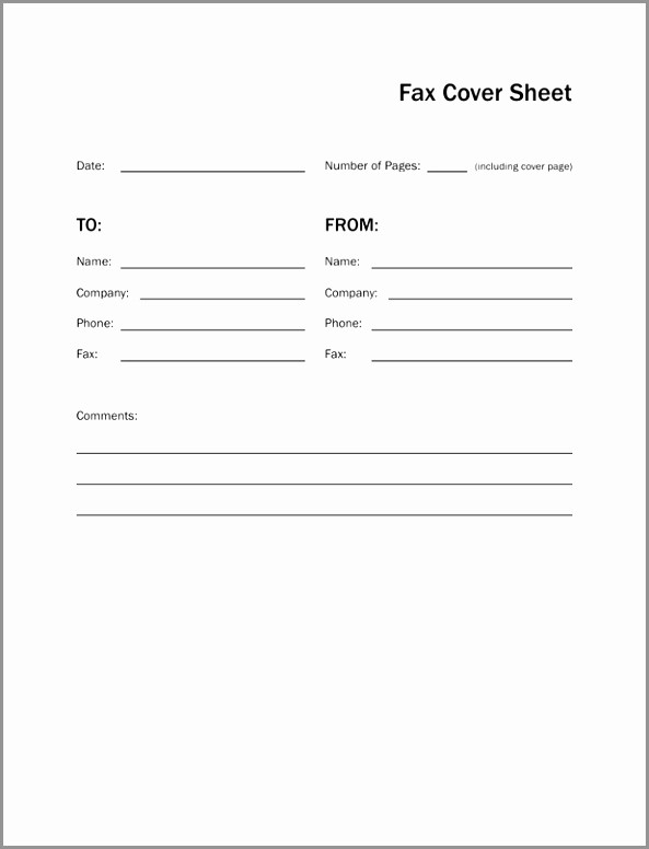 Fax Cover Sheet for Mac Fresh Fax Cover Letter Template Word Mac Marchigianadoc