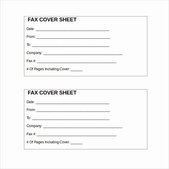 Fax Cover Sheet for Word Luxury 14 Sample Generic Fax Cover Sheets