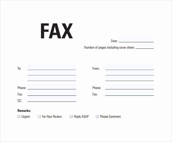 Fax Cover Sheet Pdf format Awesome 15 Urgent Fax Cover Sheets – Samples Examples &amp; formats