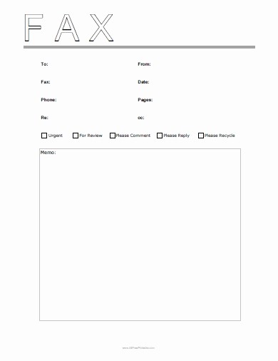 Fax Cover Sheet Printable Free Elegant Blank Fax Cover Sheet Sample Letsridenow