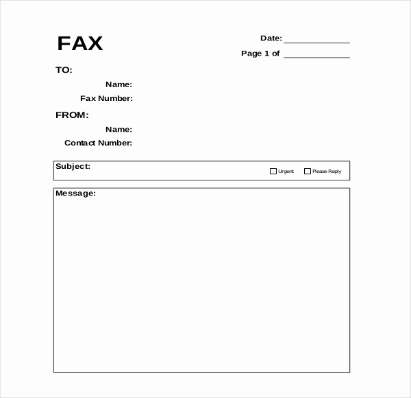 Fax Cover Sheet with Logo Inspirational 20 Cover Page Templates Free Word Sample Designs