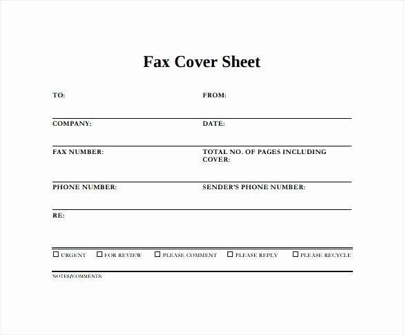 Fax Cover Sheet Word Document Lovely Fax Cover Letter Doc Confidential Fax Cover Sheet Word