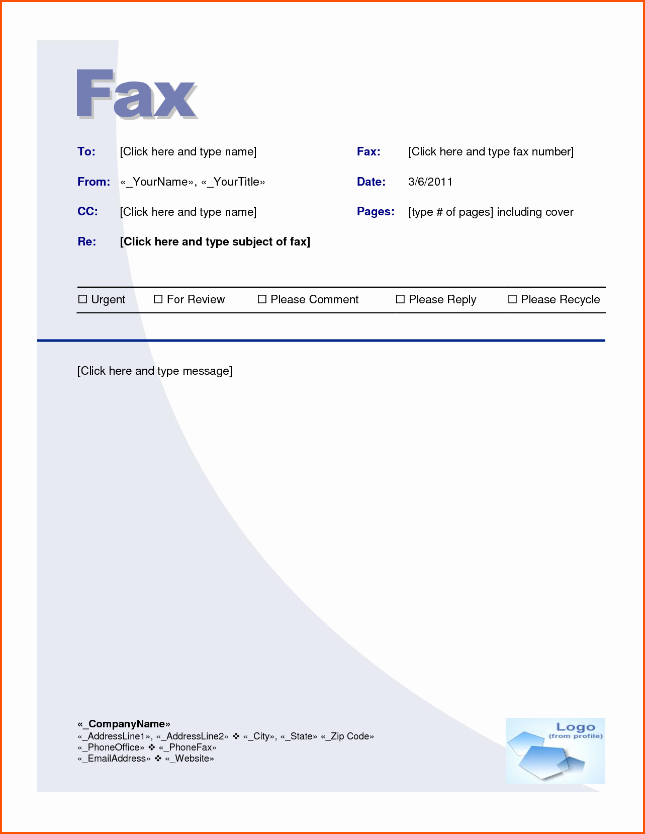 Fax Cover Sheet Word Template Fresh Microsoft Fice Fax Cover Sheet Template