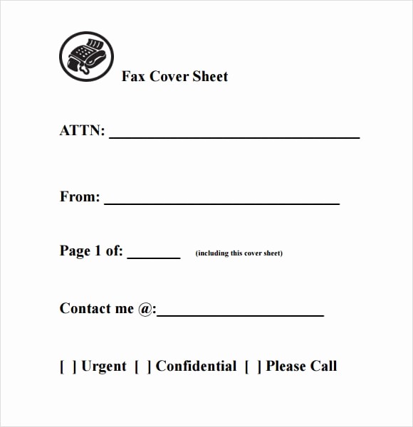 Fax Cover Sheet Word Template New 10 Fax Cover Sheet Templates Word Excel Pdf formats