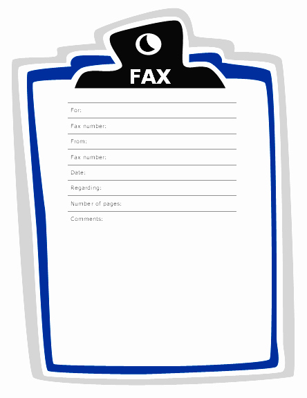 Fax Cover Sheets Microsoft Word Awesome Cover Sheet Template – Microsoft Word Templates