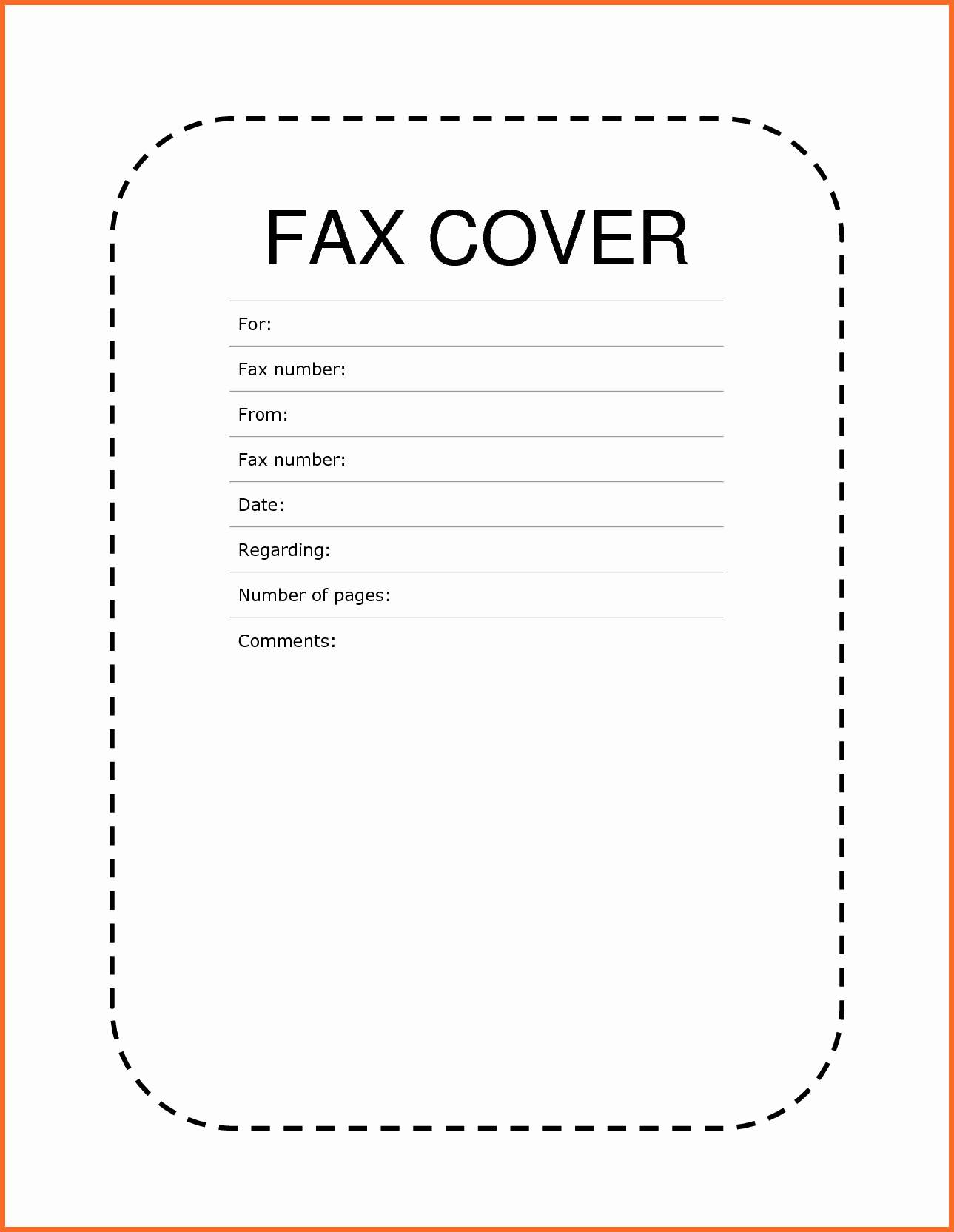 Fax Cover Sheets Microsoft Word Unique Ms Word Fax Template Portablegasgrillweber