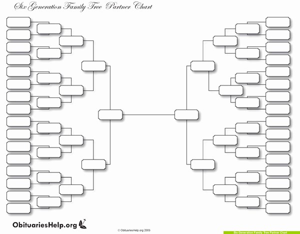 Fillable 6 Generation Family Tree Unique why A Family Tree Template is the Perfect Gift