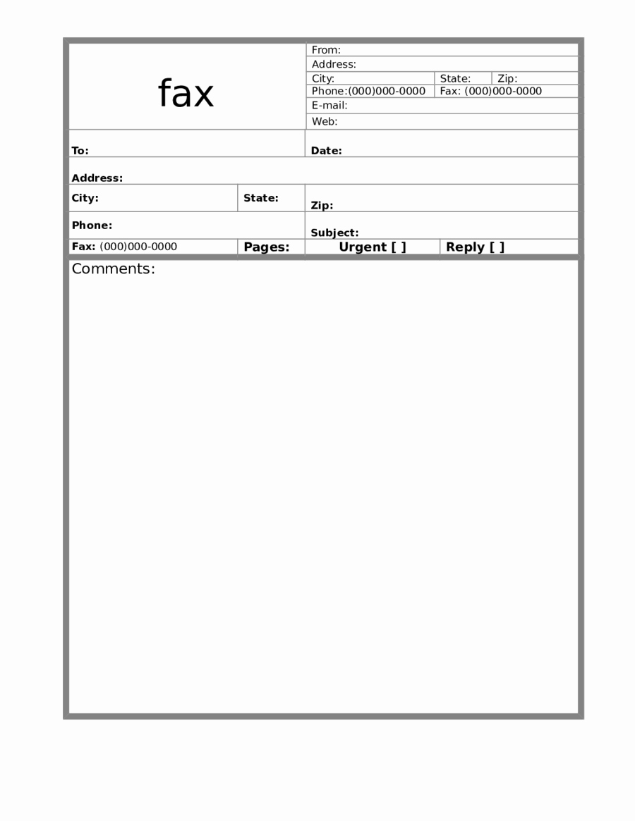 Fillable Fax Cover Sheet Template Beautiful 2019 Fax Cover Sheet Template Fillable Printable Pdf