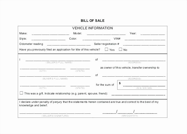 Florida Automotive Bill Of Sale Inspirational Purchase and Sale Agreement form New Basic Bill