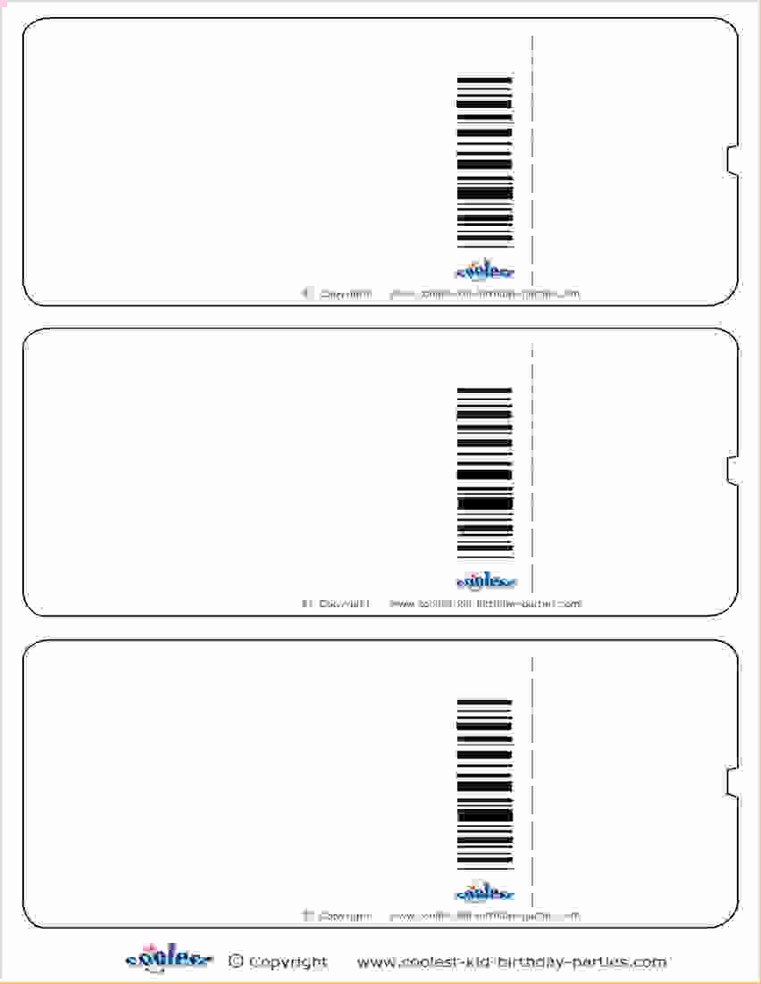 Football Ticket Template Free Download Luxury 5 Printable Ticket Template