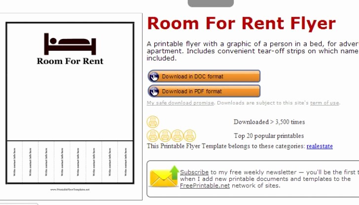 For Rent Flyer Template Free Lovely House for Rent Flyer Template Yourweek Deca25e