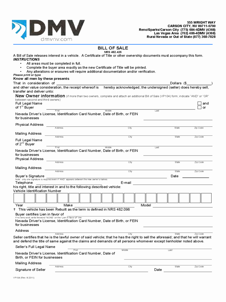 Form for Bill Of Sale New Dmv Bill Of Sale form 10 Free Templates In Pdf Word