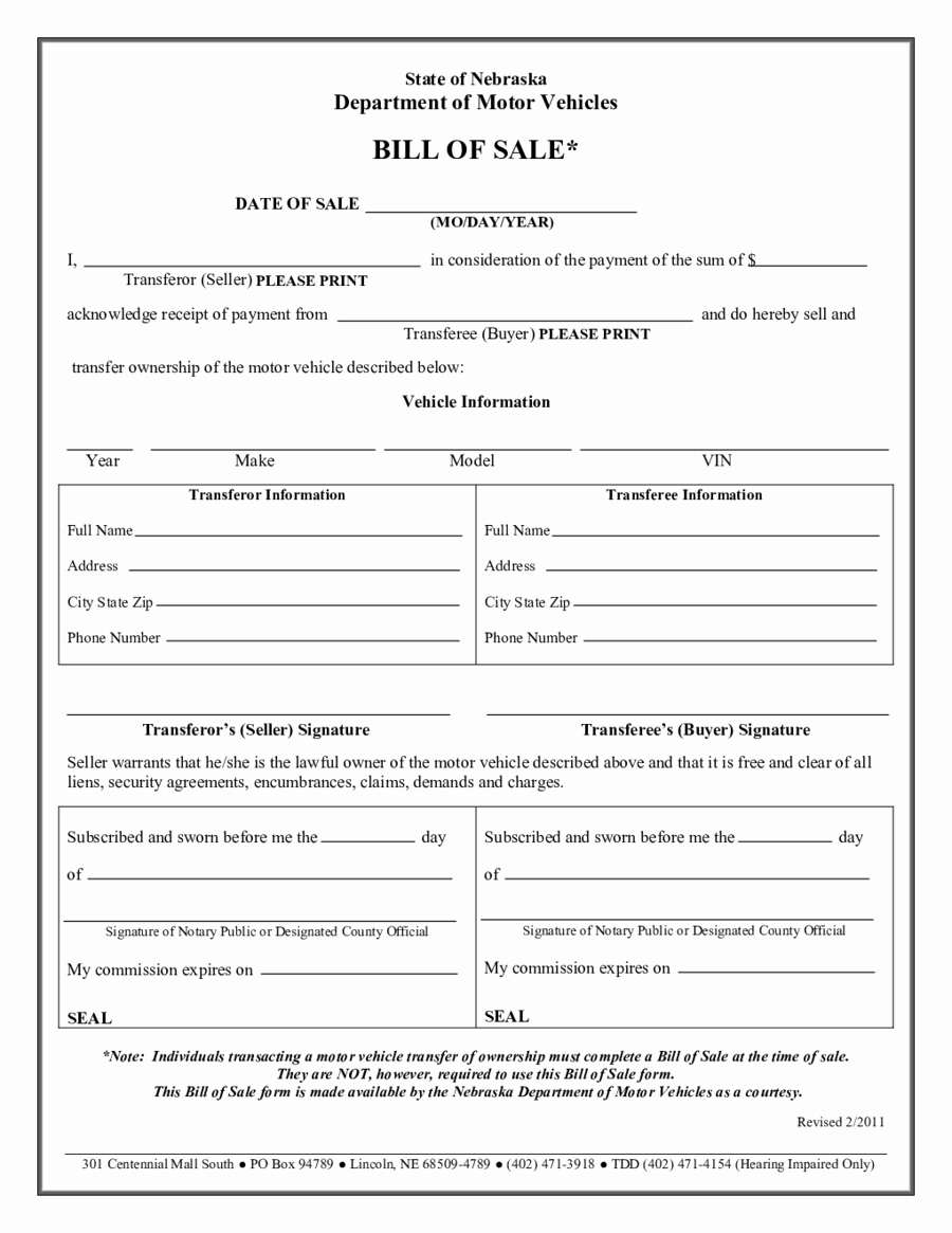 Form Of Bill Of Sale Inspirational 2018 Dmv Bill Of Sale form Fillable Printable Pdf