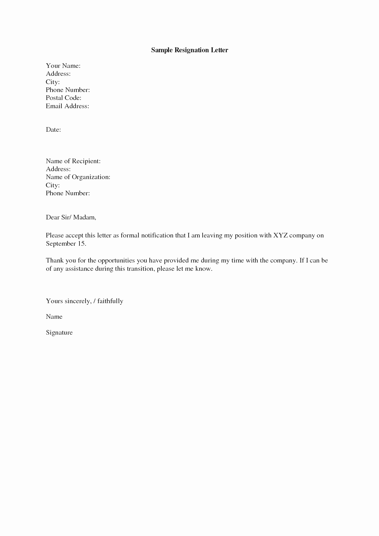 Format A Letter In Word Elegant Address Template Word Example Mughals