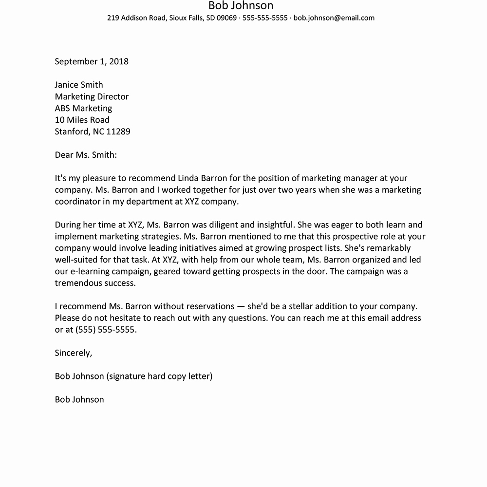 Format For Letters Of Recommendation Beautiful Business Letter Of 